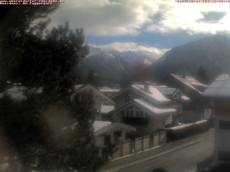 Archiv Foto Webcam Oberstdorfer Residenz