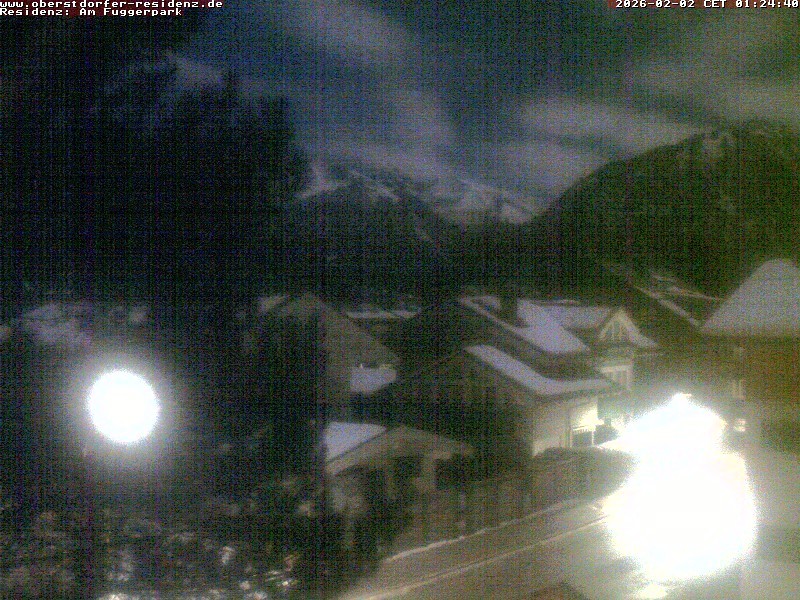 Archiv Foto Webcam Oberstdorfer Residenz