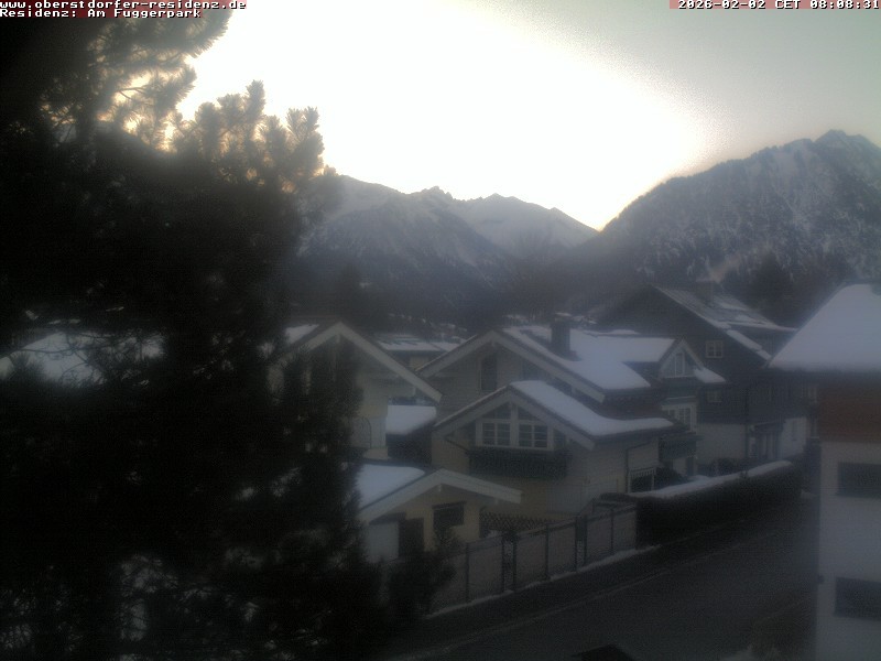 Archiv Foto Webcam Oberstdorfer Residenz