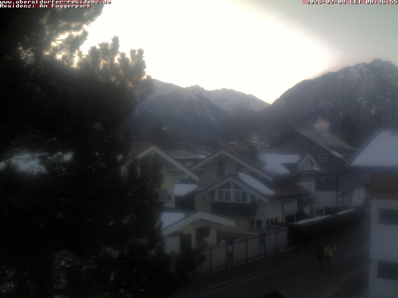 Archiv Foto Webcam Oberstdorfer Residenz