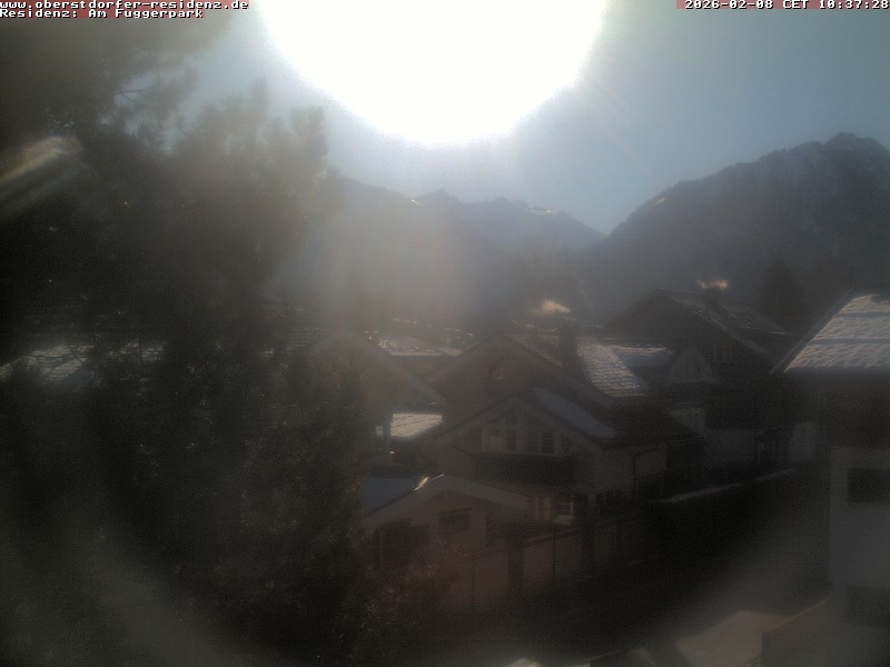 Archiv Foto Webcam Oberstdorfer Residenz