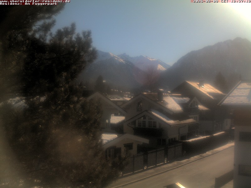 Archiv Foto Webcam Oberstdorfer Residenz