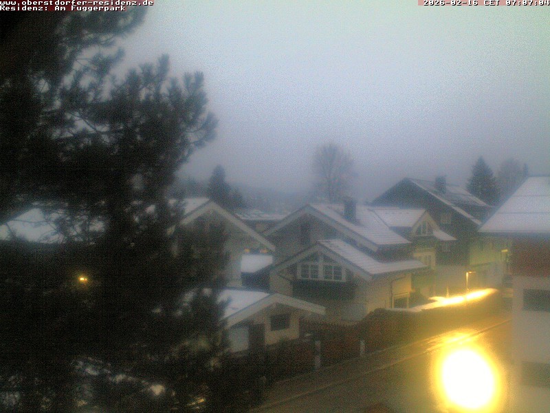 Archiv Foto Webcam Oberstdorfer Residenz