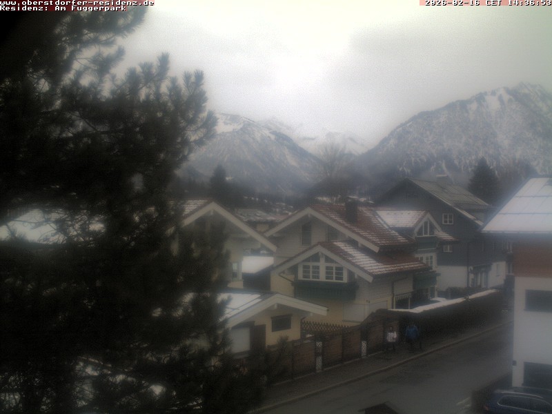 Archiv Foto Webcam Oberstdorfer Residenz
