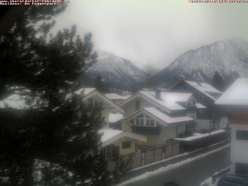 Archiv Foto Webcam Oberstdorfer Residenz