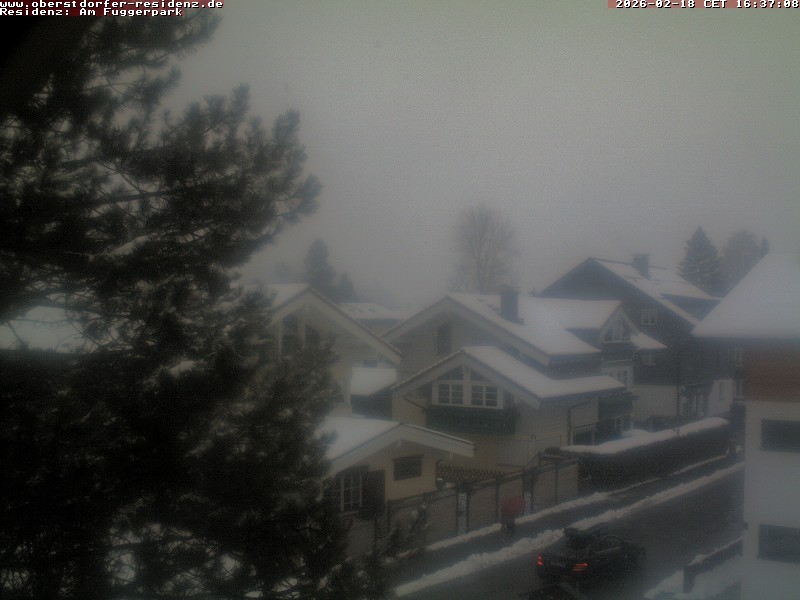 Archiv Foto Webcam Oberstdorfer Residenz