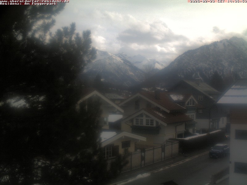 Archiv Foto Webcam Oberstdorfer Residenz