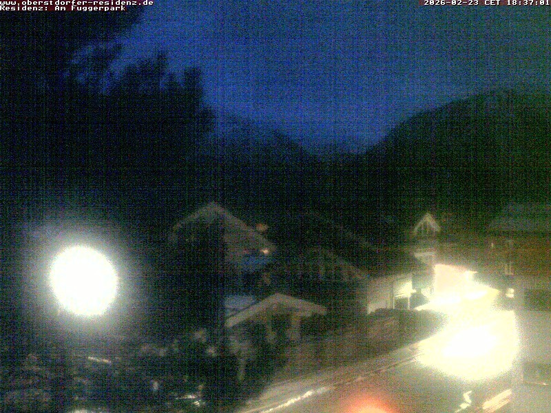 Archiv Foto Webcam Oberstdorfer Residenz