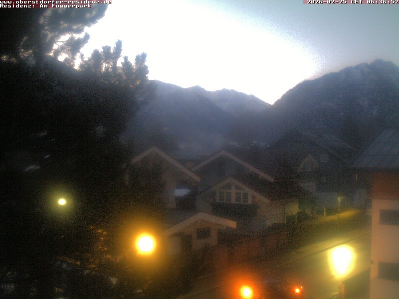 Archived image Webcam Oberstdorf holiday apartment