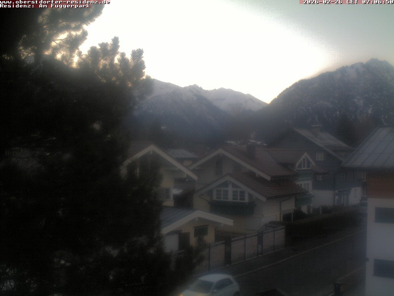 Archiv Foto Webcam Oberstdorfer Residenz