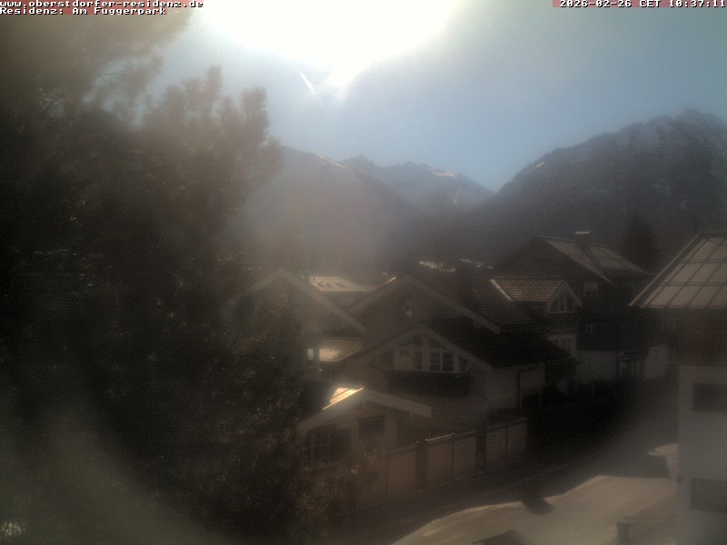 Archiv Foto Webcam Oberstdorfer Residenz