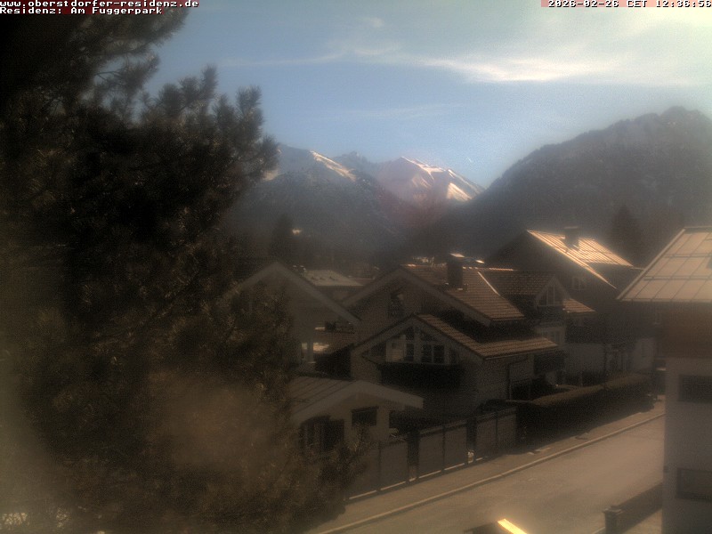 Archiv Foto Webcam Oberstdorfer Residenz