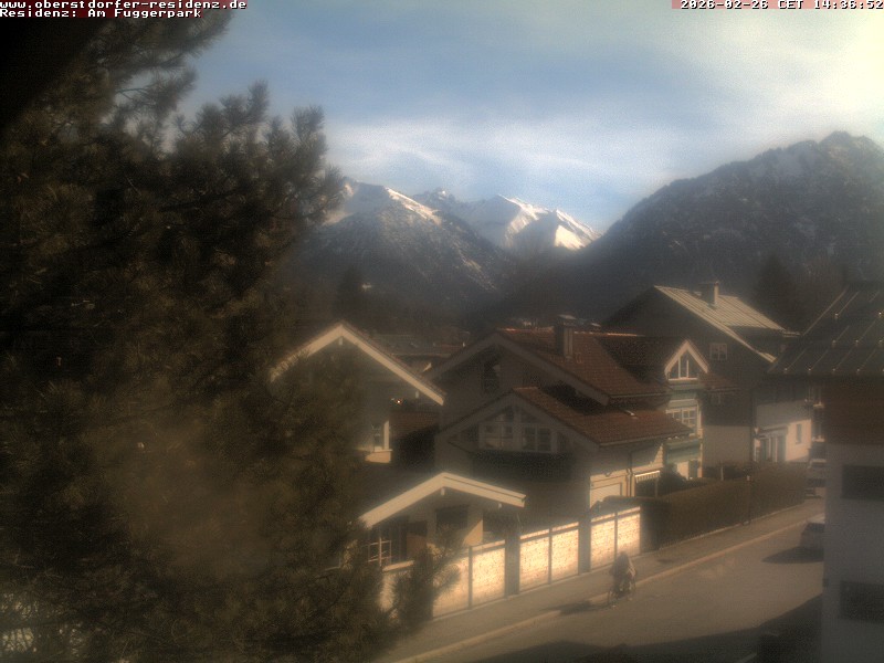 Archiv Foto Webcam Oberstdorfer Residenz