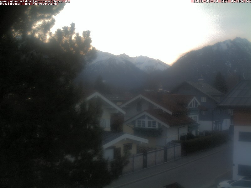 Archiv Foto Webcam Oberstdorfer Residenz