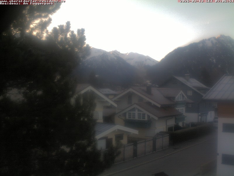 Archiv Foto Webcam Oberstdorfer Residenz