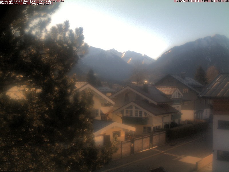 Archiv Foto Webcam Oberstdorfer Residenz