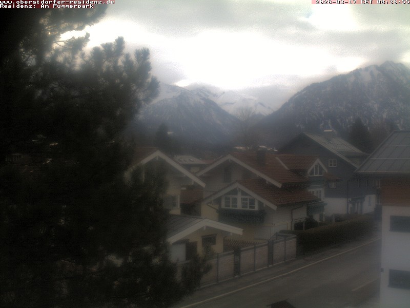 Archiv Foto Webcam Oberstdorfer Residenz