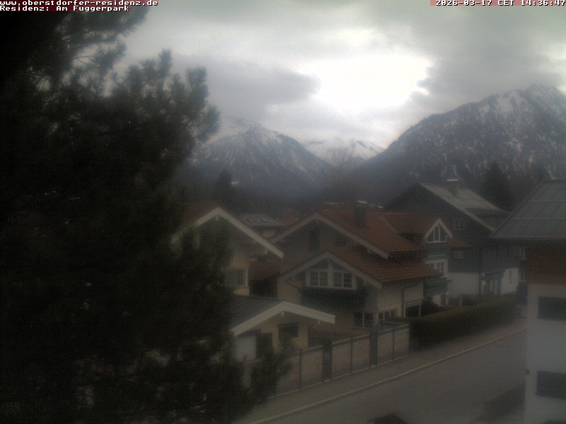 Archiv Foto Webcam Oberstdorfer Residenz