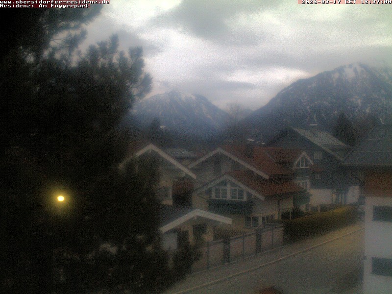 Archiv Foto Webcam Oberstdorfer Residenz