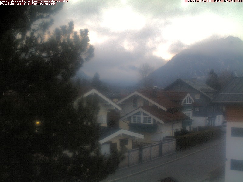 Archiv Foto Webcam Oberstdorfer Residenz