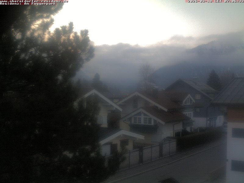 Archiv Foto Webcam Oberstdorfer Residenz