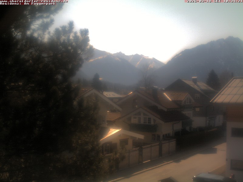 Archiv Foto Webcam Oberstdorfer Residenz