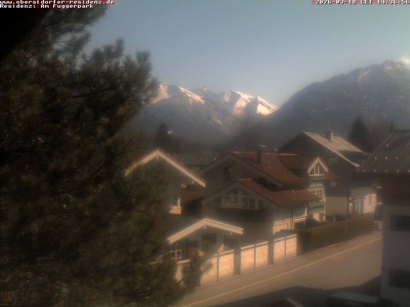 Archiv Foto Webcam Oberstdorfer Residenz