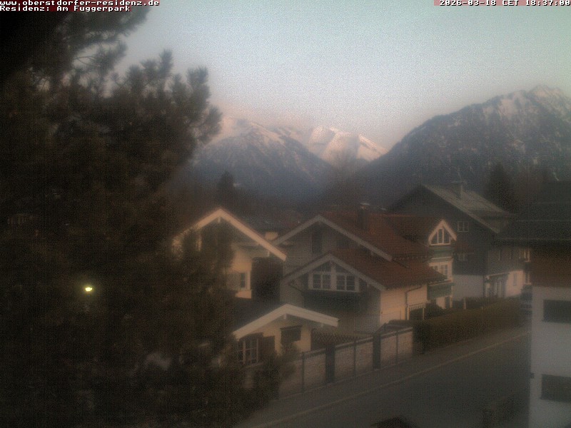 Archiv Foto Webcam Oberstdorfer Residenz