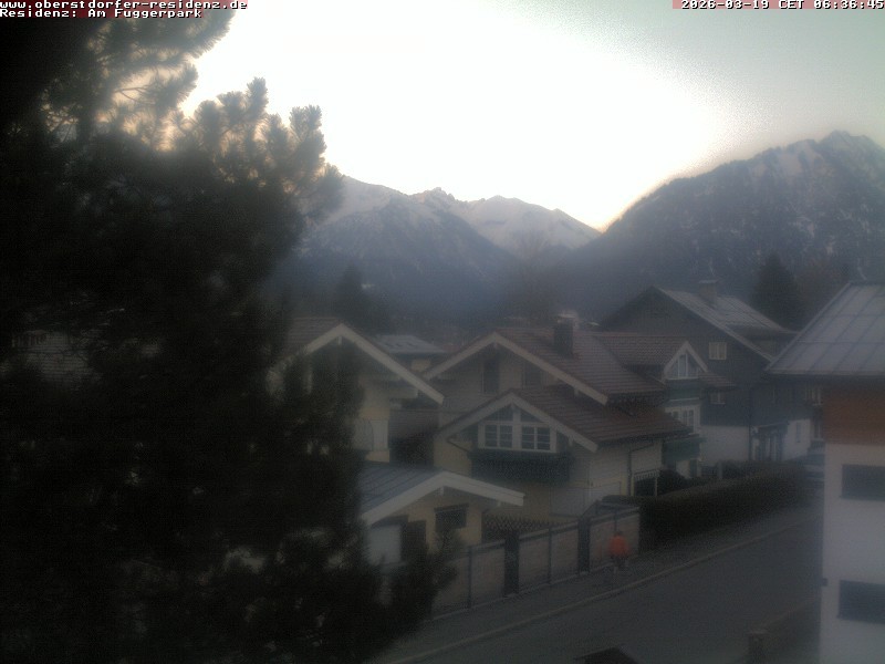 Archived image Webcam Oberstdorf holiday apartment