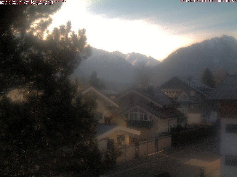 Archived image Webcam Oberstdorf holiday apartment