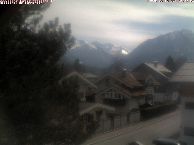 Archiv Foto Webcam Oberstdorfer Residenz