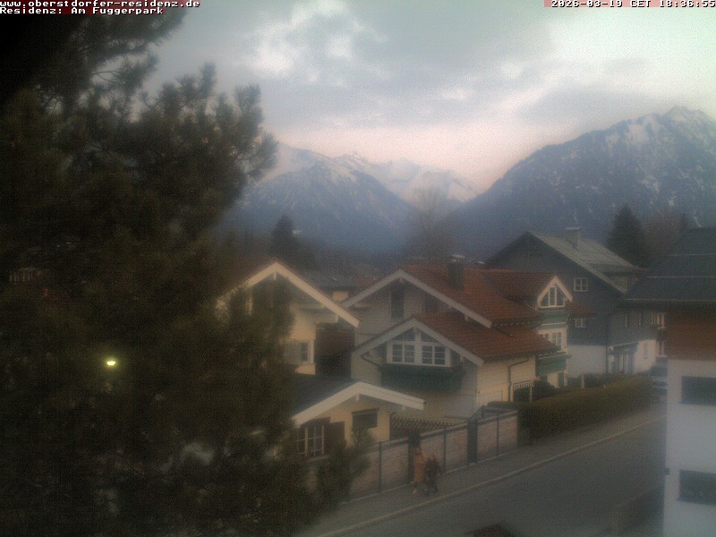 Archiv Foto Webcam Oberstdorfer Residenz