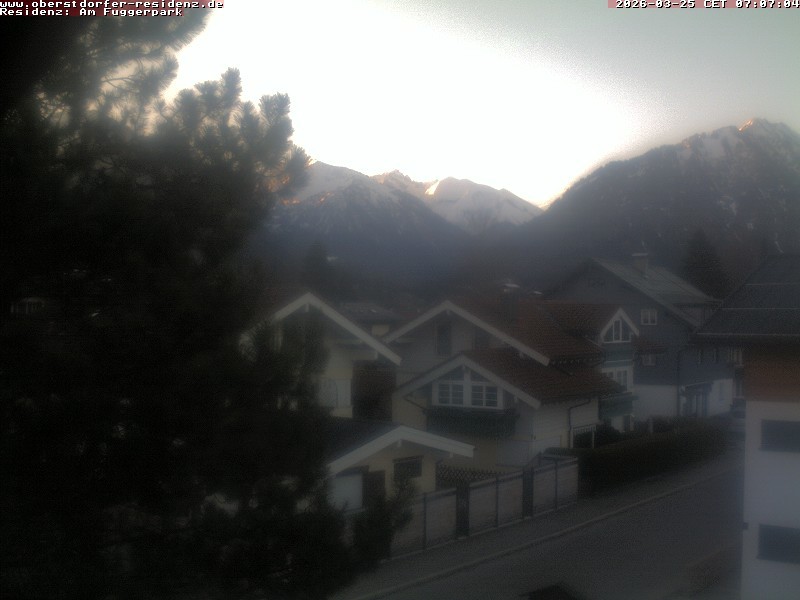 Archiv Foto Webcam Oberstdorfer Residenz