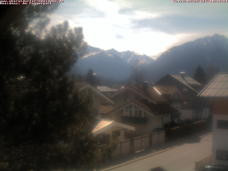 Archiv Foto Webcam Oberstdorfer Residenz