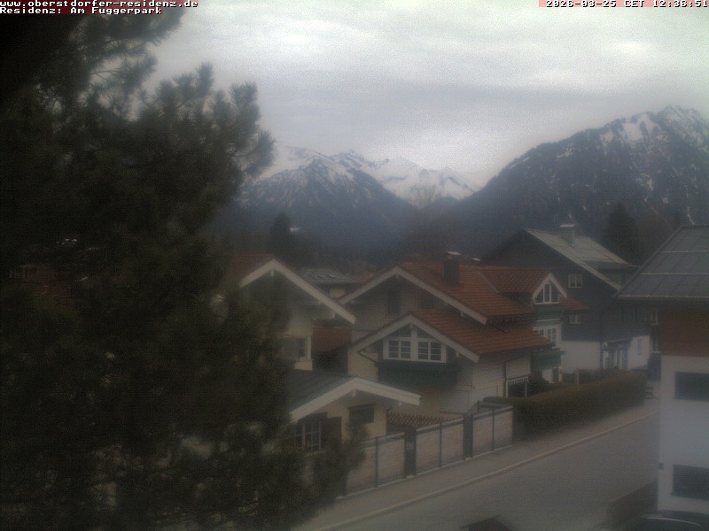 Archiv Foto Webcam Oberstdorfer Residenz