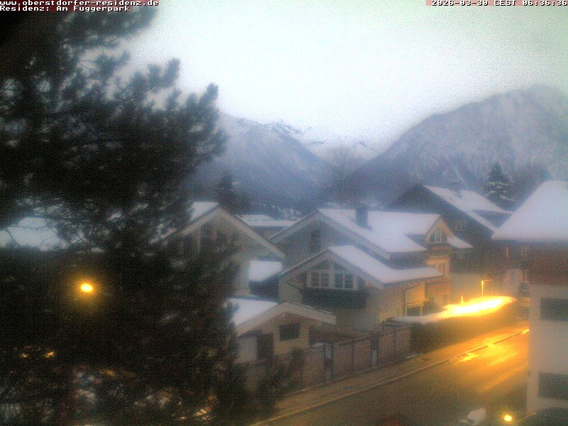 Archiv Foto Webcam Oberstdorfer Residenz