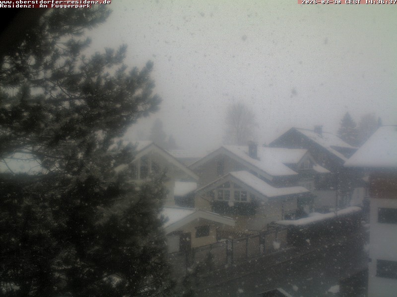 Archiv Foto Webcam Oberstdorfer Residenz