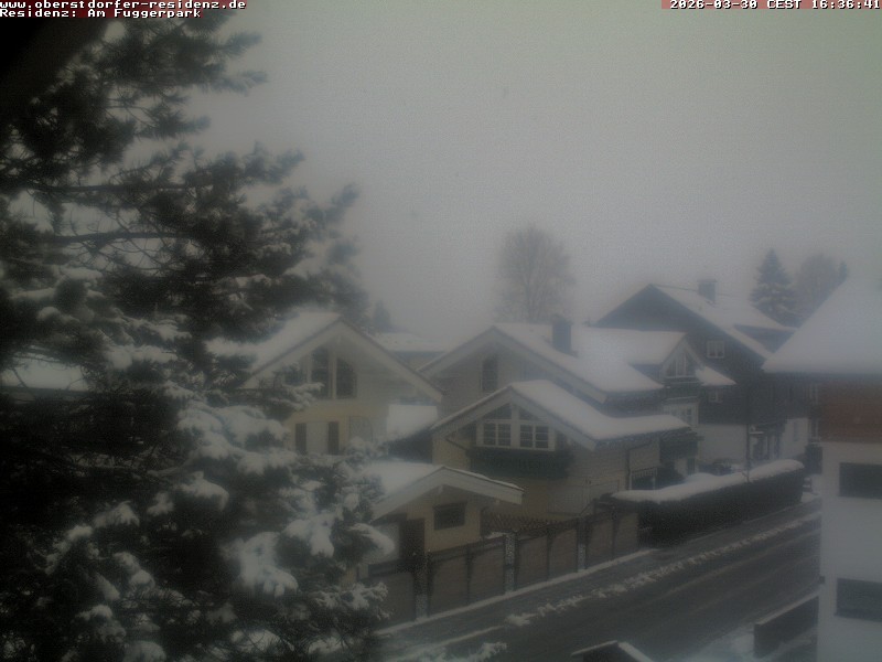 Archiv Foto Webcam Oberstdorfer Residenz