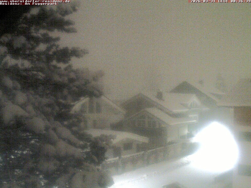 Archiv Foto Webcam Oberstdorfer Residenz