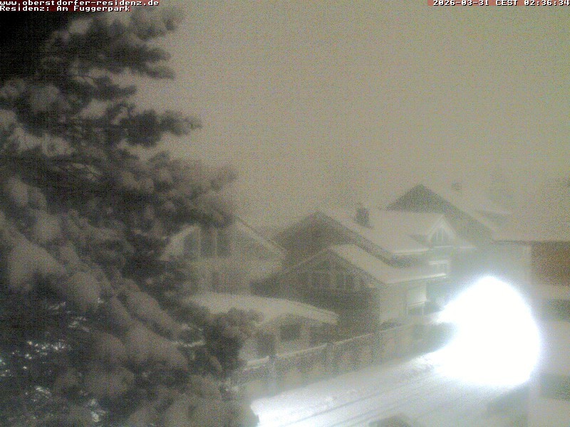 Archiv Foto Webcam Oberstdorfer Residenz