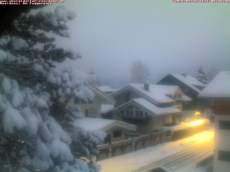 Archiv Foto Webcam Oberstdorfer Residenz