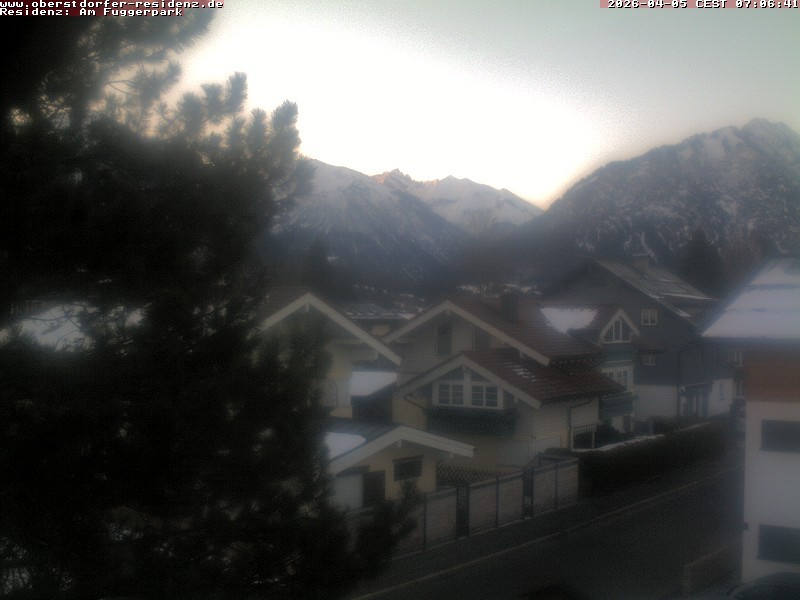 Archiv Foto Webcam Oberstdorfer Residenz