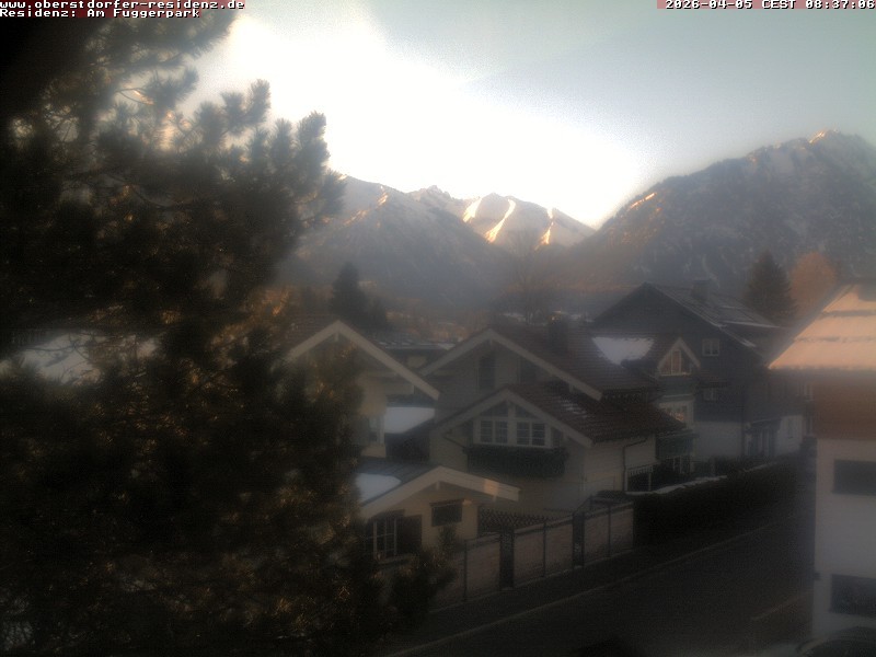 Archiv Foto Webcam Oberstdorfer Residenz