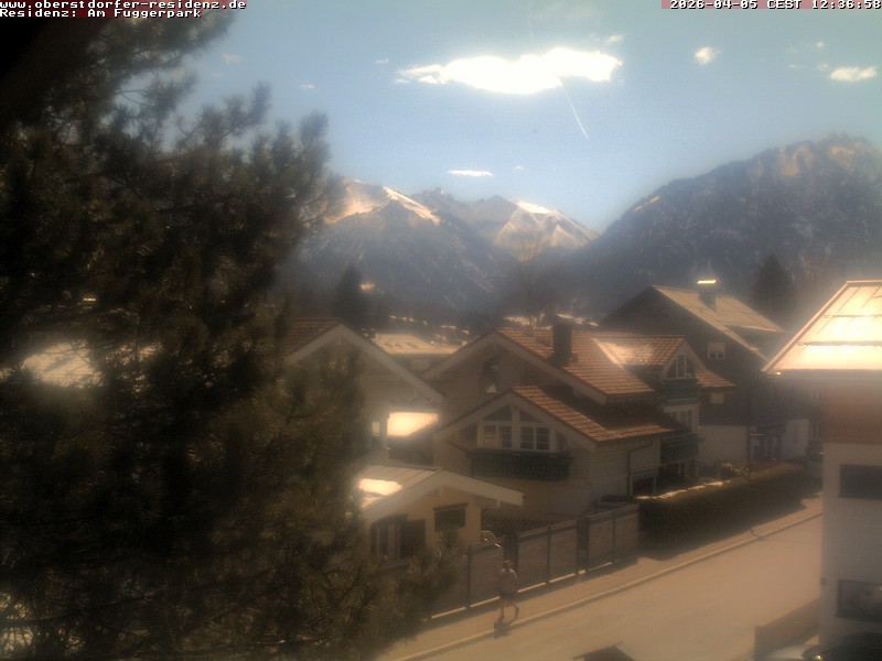 Archiv Foto Webcam Oberstdorfer Residenz