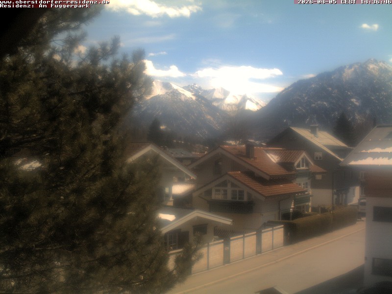 Archiv Foto Webcam Oberstdorfer Residenz