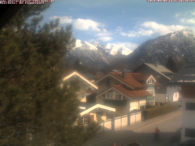 Archiv Foto Webcam Oberstdorfer Residenz