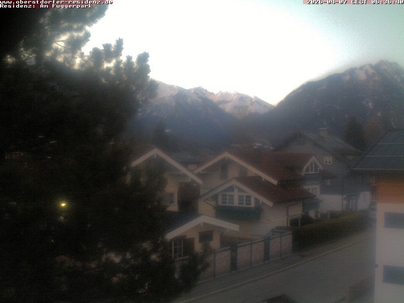 Archiv Foto Webcam Oberstdorfer Residenz