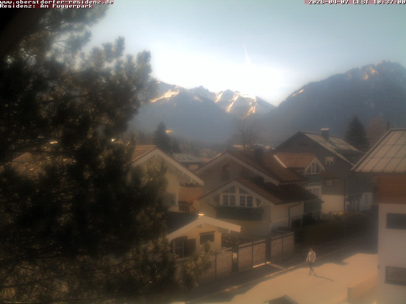 Archiv Foto Webcam Oberstdorfer Residenz