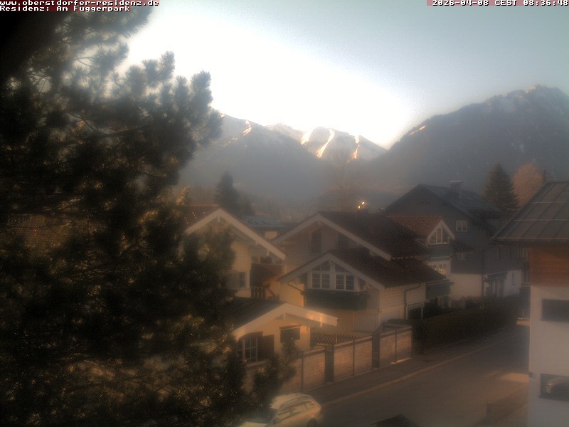 Archiv Foto Webcam Oberstdorfer Residenz