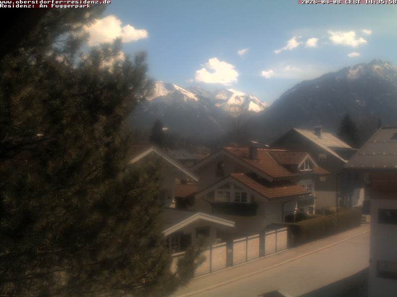 Archiv Foto Webcam Oberstdorfer Residenz